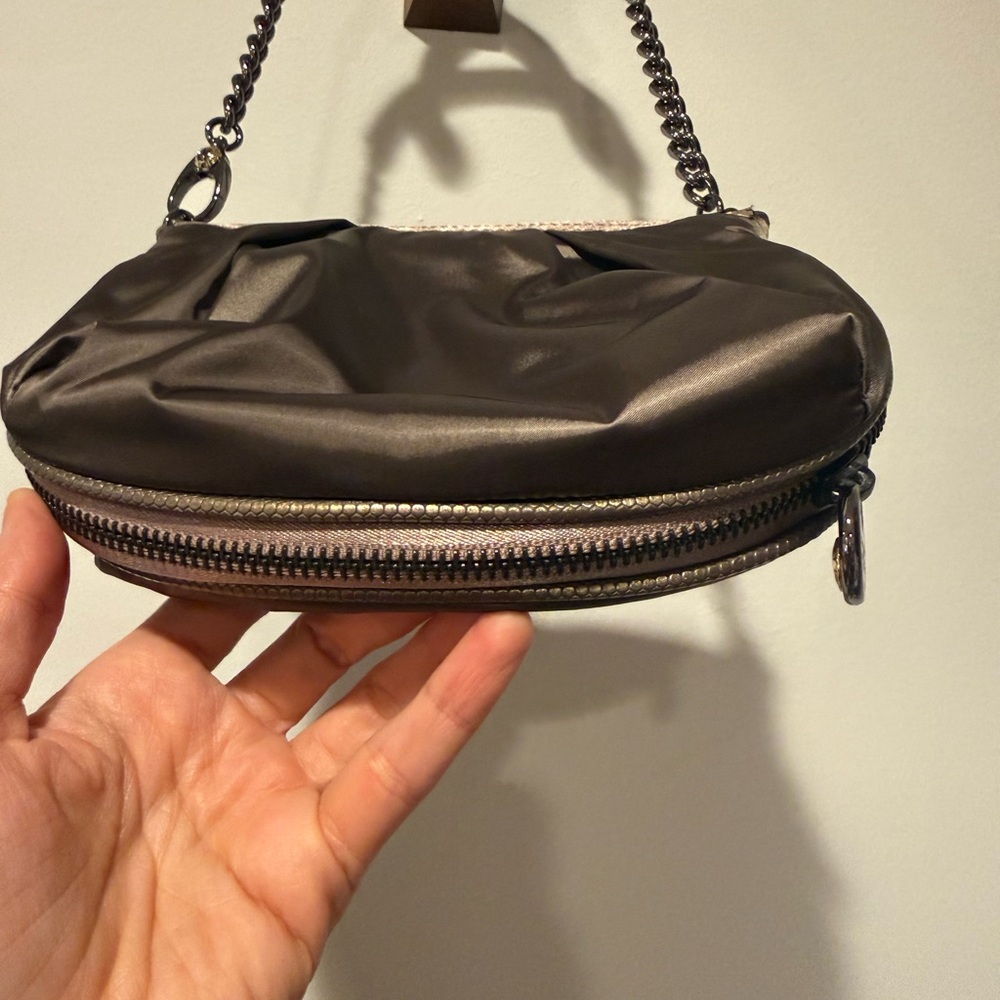 Henri bendel satin Chain Strap bag wristlet - Picture 3 of 10